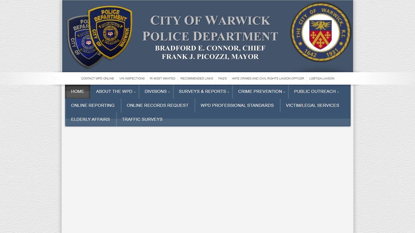 Warwick Police Department
